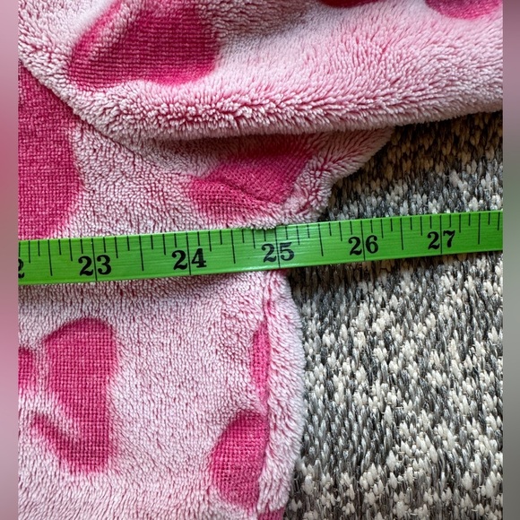DISNEY Pink Minnie Mouse Soft Fleece PJ Sweater - Large - Picture 6 of 14